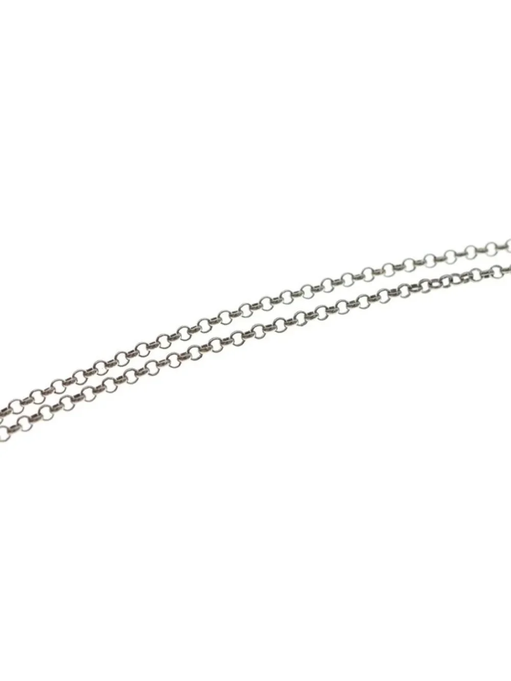 Chrome Hearts Neckchain Roll Chain Necklace Silver